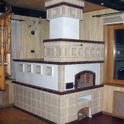 Do-it-yourself tile stove and fireplace trim