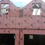 How is facade plaster foam