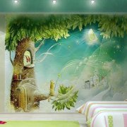 We select 3d wallpaper for the children's room