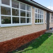 How to do stucco under a stone with your own hands