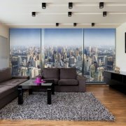 City wall murals in the interior: how to choose