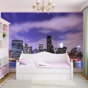 Wall mural blue sky: how to choose the right one