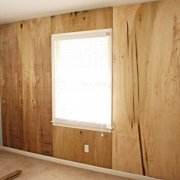 How to putty plywood for wallpaper and other finishes