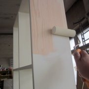 How to paint a wardrobe from chipboard according to all the rules