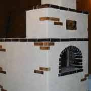 How to make a mixture for stucco stoves