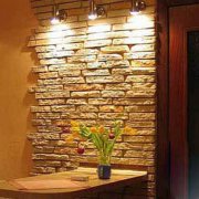 Laying a decorative stone on the wall: video tutorial