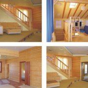 Glued beam houses: interior decoration and its features