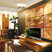 3d wall panels for interior decoration: material features