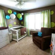 What to choose wallpaper in a nursery for a newborn