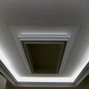 Decorative stucco on the ceiling: application technology