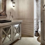 Finishing a bathroom in a wooden house: ideas for repair and design