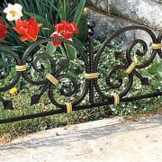 How to paint the fence in the cemetery