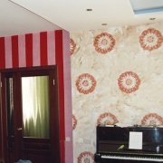 Gvl decoration of walls, ceilings and floors