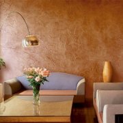 Wall decoration with decorative plaster: create a beautiful interior