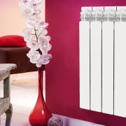 We independently mount the heating radiators to the wall