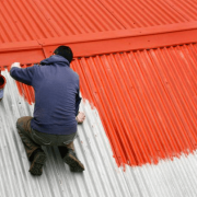 How and how to paint galvanized corrugated board