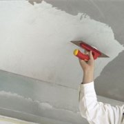 How to putty the ceiling for painting correctly