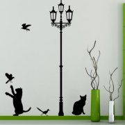 Vinyl wall stickers: selection and application