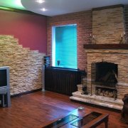 Decorative brick for interior decoration and its application