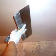 How to putty the ceiling with your own hands correctly