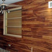 Laminate wall decoration: features and installation