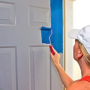 We prepare interior doors for painting