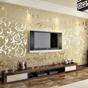 The coloring of the wallpaper in the living room: what to choose