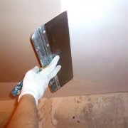 How to putty the ceiling with your own hands