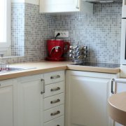 How and by what you can polish the mosaic in the kitchen yourself