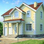 Exterior decoration of the house with plaster: choose the option