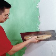 Is it possible to plaster paint?