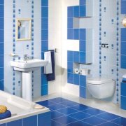 Facing the internal walls with ceramic tiles: choose and make