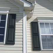 Facing windows siding: clearance openings