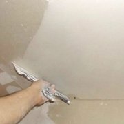 How to putty the ceiling - the basics of craftsmanship