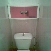 Do-it-yourself toilet decoration with plastic panels: features and installation