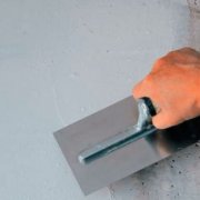 Concrete putty for outdoor use