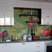 Choose what to make walls in the kitchen