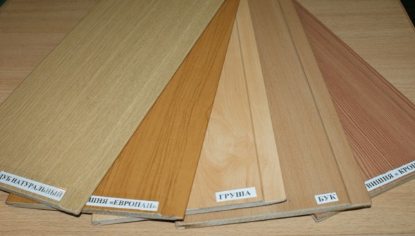 Veneered MDF