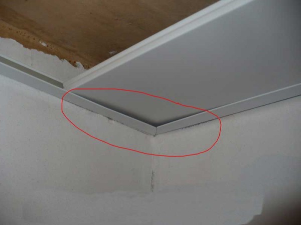 Corner joints, repair errors