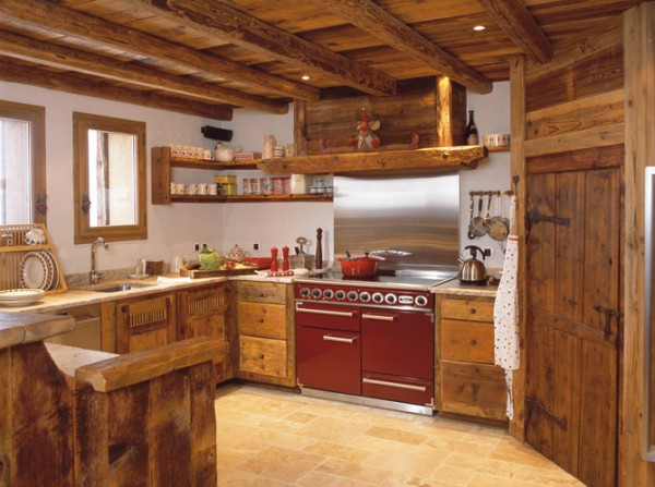 Chalet style kitchen