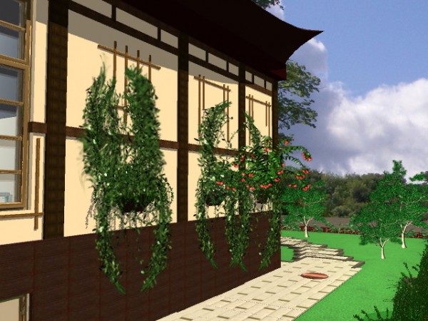 Japanese style home decoration