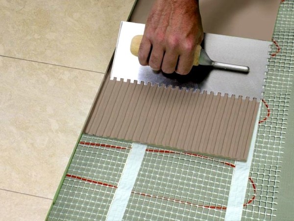 How to install floor tiles