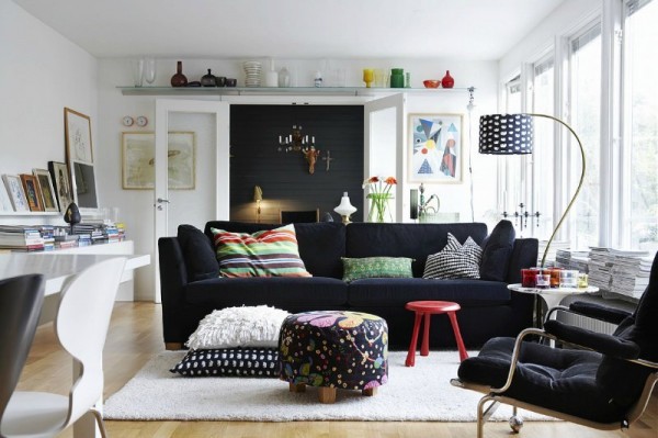 Scandinavian style living room