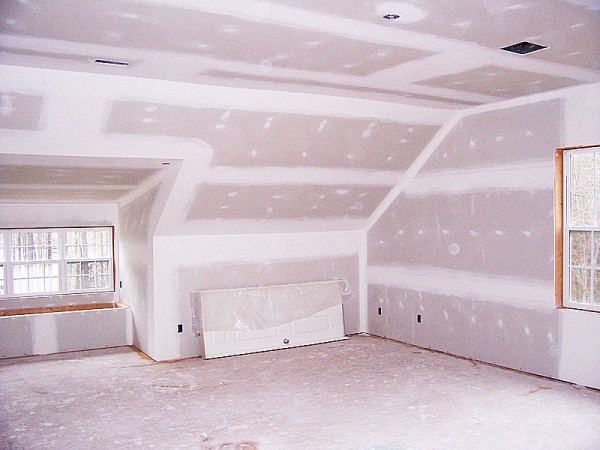 Interior finishing work