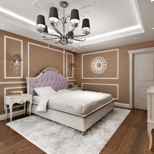 Neoclassical style bedroom