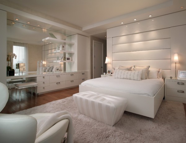 Bedroom in a townhouse