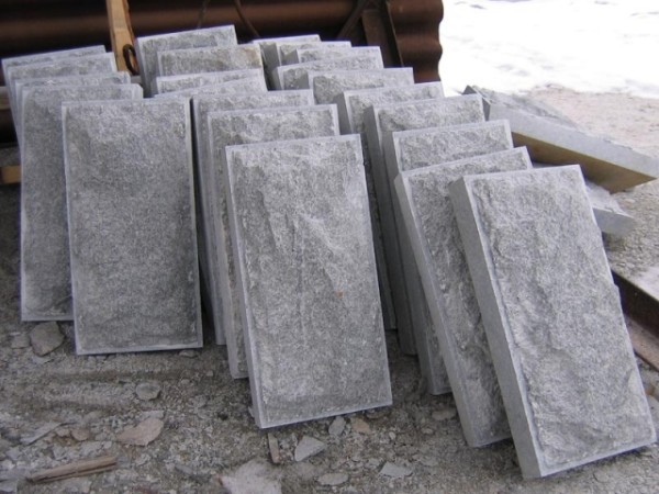 Buchured Granite Slabs