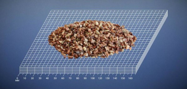 Characteristics of marble chips