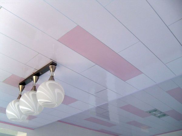 Plastic ceiling