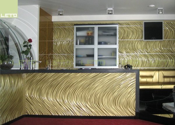 MDF panels with 3D image